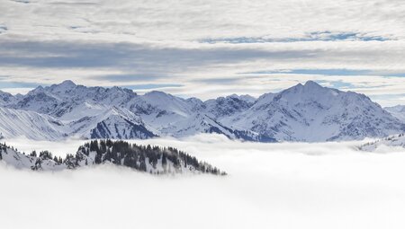 Silvester im Allgäu - den Jahreswechsel hoch über den Tälern erleben