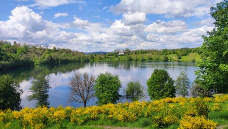 Lavakegel, Kraterseen und sprudelndes Wasser - Wanderungen in der Vulkaneifel