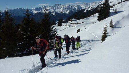 Winterliche Alpenüberquerung von Mittenwald nach Sterzing