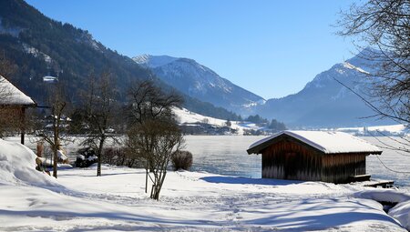 Silvester im Mangfallgebirge - Schneeschuhwandern zwischen Schliersee und Spitzingsee