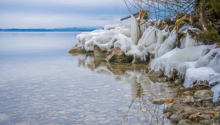 Silvester am Chiemsee-Winterwandern auf den Spuren des Märchenkönigs