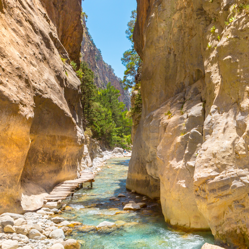 Samaria Schlucht | © shutterstock_1079482913 Samaria Schlucht | © shutterstock_1079482913