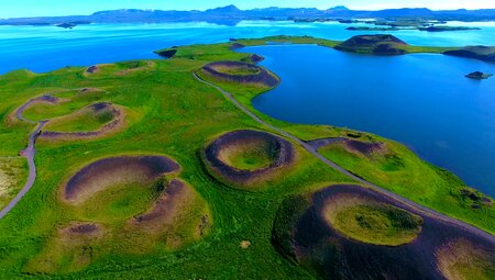 Islands Küsten und Hochland erwandern