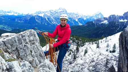 Grundkurs Felsklettern - Dolomiten