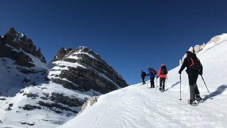 Berge. Sonne & Genuss: Schneeschuhwandern im Nationalpark Stilfserjoch