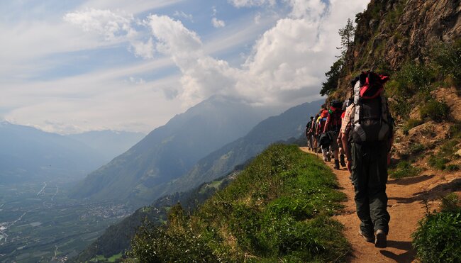 Der Meraner Höhenweg