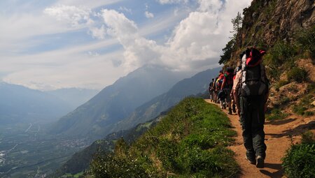 Der Meraner Höhenweg von Hütte zu Hütte