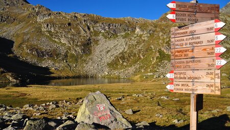 Der Meraner Höhenweg von Hütte zu Hütte