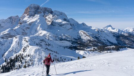 Winterwandern in den Dolomiten - mittel