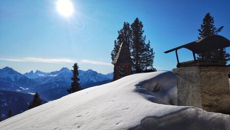 Schneeschuhwandern im Antholzertal