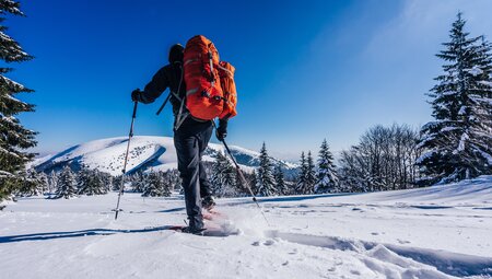 Schneeschuhwandern im Antholzertal für Singles und Alleinreisende