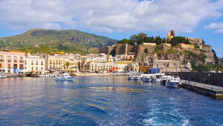 Lipari Hafen