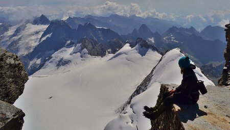 Hochtouren am Gran Paradiso & Monte Rosa: Acht 4000er in einer Woche