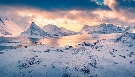 Norwegen - Skitouren auf den Lofoten