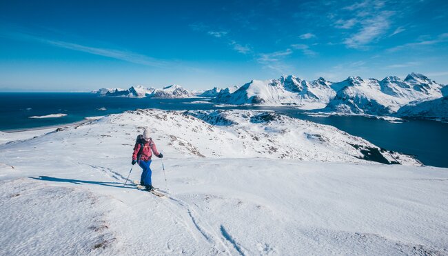 Norwegen - Skitouren auf den Lofoten