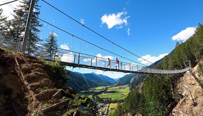 Ötztal Tirol Hängebrücke