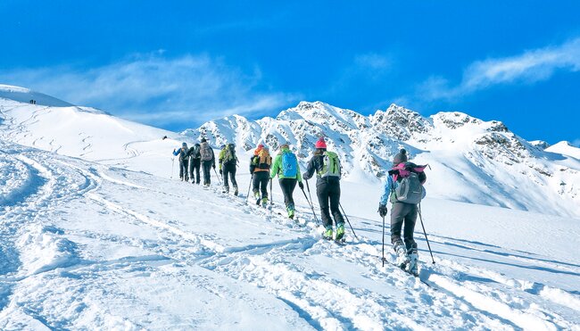 Grundkurs Skitouren für Einsteiger - Lizumer Hütte in den Tuxer Alpen