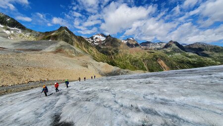 Grundkurs Eis & Hochtouren mit Besteigung der Wildspitze (3.772 m)