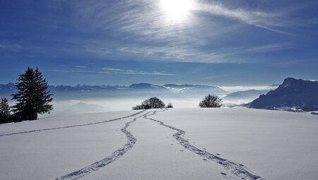 Silvester hoch über dem Inntal auf der Weidener Hütte