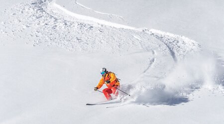 Tiefschneekurs für Einsteiger im Tiroler Pitztal