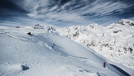 Tiefschneekurs für Einsteiger im Tiroler Pitztal
