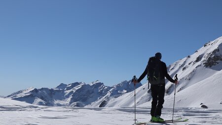 Wipptaler Skidurchquerung - leichte Routen vom Stubaital zum Brenner
