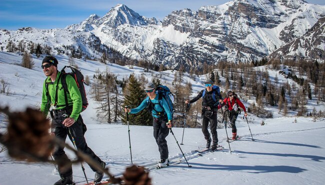 Wipptaler Skidurchquerung - leichte Routen vom Stubaital zum Brenner