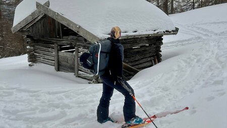 Skitouren für Einsteiger ohne Tiefschnee-Erfahrung