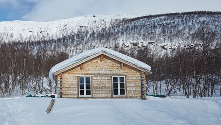 Urige Hütte in Lappland