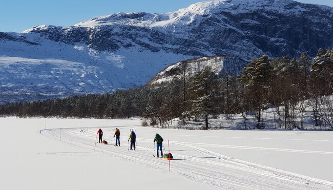 Skitour auf dem Kungsleden von Abisko nach Vakkotavare