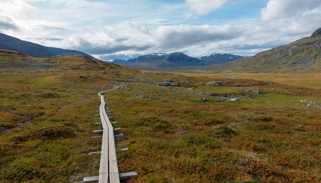 Landschaft mit dem Kungsleden