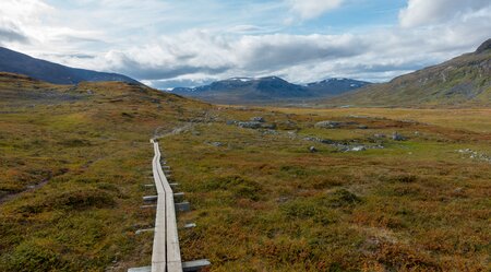 Landschaft mit dem Kungsleden