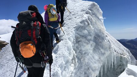 Monte-Rosa-Runde: Die berühmte Spaghetti-Tour mit 10 Viertausendern