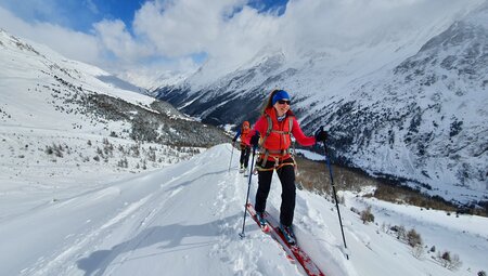 Die klassische Haute Route: auf Skitour von Chamonix nach Zermatt