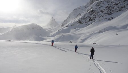 Kombinierter Tiefschnee- und Skitourenkurs in der Silvretta