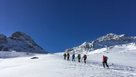 Kombinierter Tiefschnee- und Skitourenkurs in der Silvretta