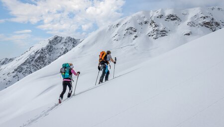Skitouren im Oberengadin - Die Jenatschhütte im Val Bever