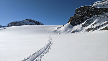 Silvester an der Jenatschhütte - Skitouren oberhalb des Julierpasses