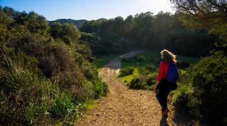 Wanderin am Cami de Cavalls