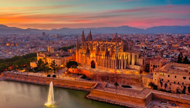 Silvester in Palma de Mallorca