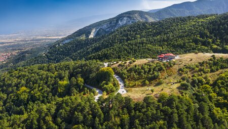 Der Olymp Trail - mit mittelschweren Wanderungen