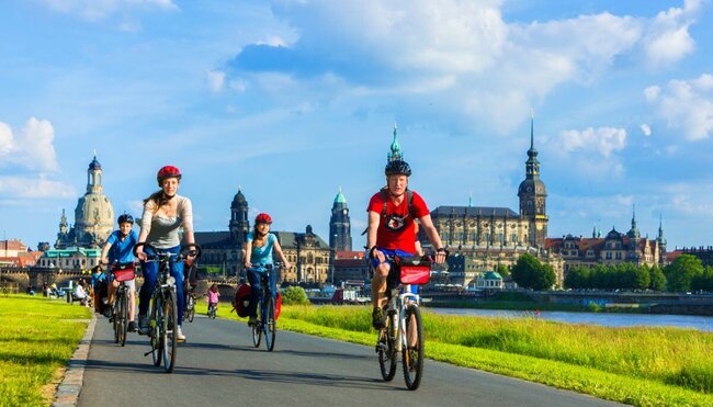 Der ElbeRadweg Klassiker von Dresden nach Dessau