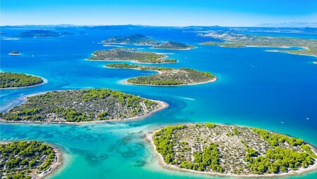 Mit Rad und Schiff zu den Nationalparks Dalmatiens