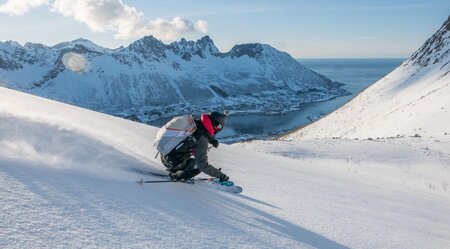Norwegen - Skitouren auf der Insel Senja