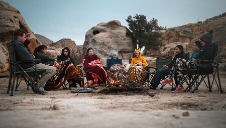 Jordan Trail - Dana to Petra Trek, Wadi Rum und das Tote Meer