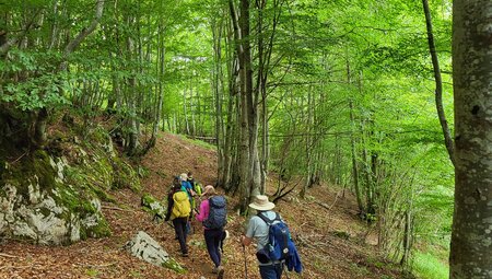 Der Vindio- Ring -Hüttenwanderung in den Picos de Europa