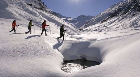 Winterwandern in den Sextener Dolomiten