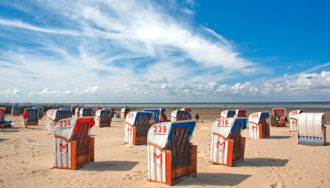 Cuxhaven Strandkorb