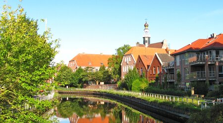 Der Ems-Radweg - An der Ems entlang in Richtung Meer