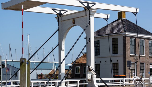 Niederlande ijsselmeer Brücke